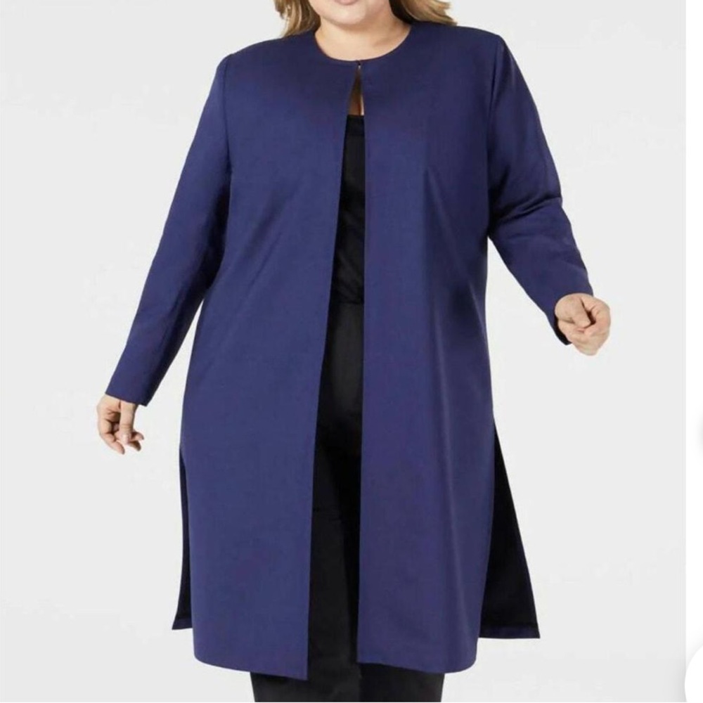 Pari Passu Wool Blend‎ Side Split Jacket Fit D: "Modified Hour Glass" - 20/22